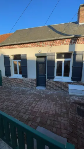 pose de menuiserie sur la commune de Vron , Berck, FF - CREABOIS
