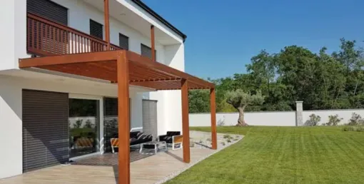 Création de pergola en bois à Berck, Berck, FF - CREABOIS