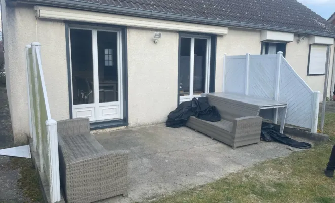 Création de terrasse carrelée , Berck, FF - CREABOIS